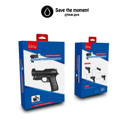 Bộ Light Gun Shooting Game Move Motion Controller (iplay) cho PS3 / PS4