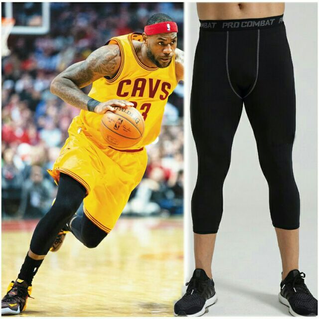 Quần bó lửng 3/4 , quần bó ngắn cao cấp Procombat, legging, bóng rổ, Gym dành cho dân thể thao