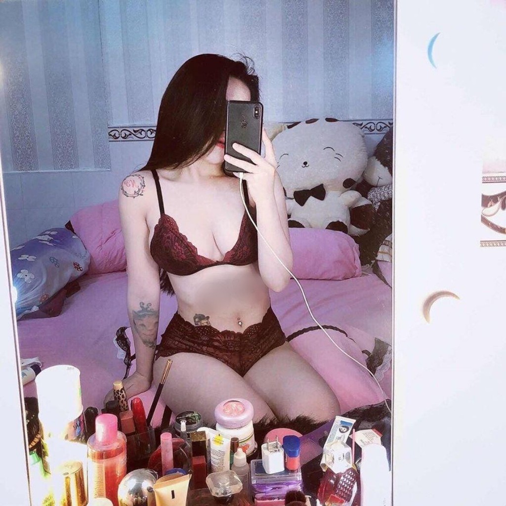 Bộ đồ lót ren Bralette đùi màu đỏ hoạc tiết có mút mỏng, cực quyến rũ, hình thật shop tự chụp BRAHY 032