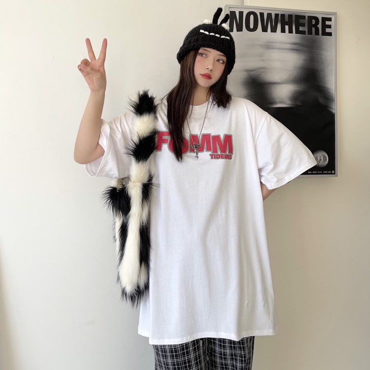 Áo thun tay lỡ form rộng unisex HM1986 3168