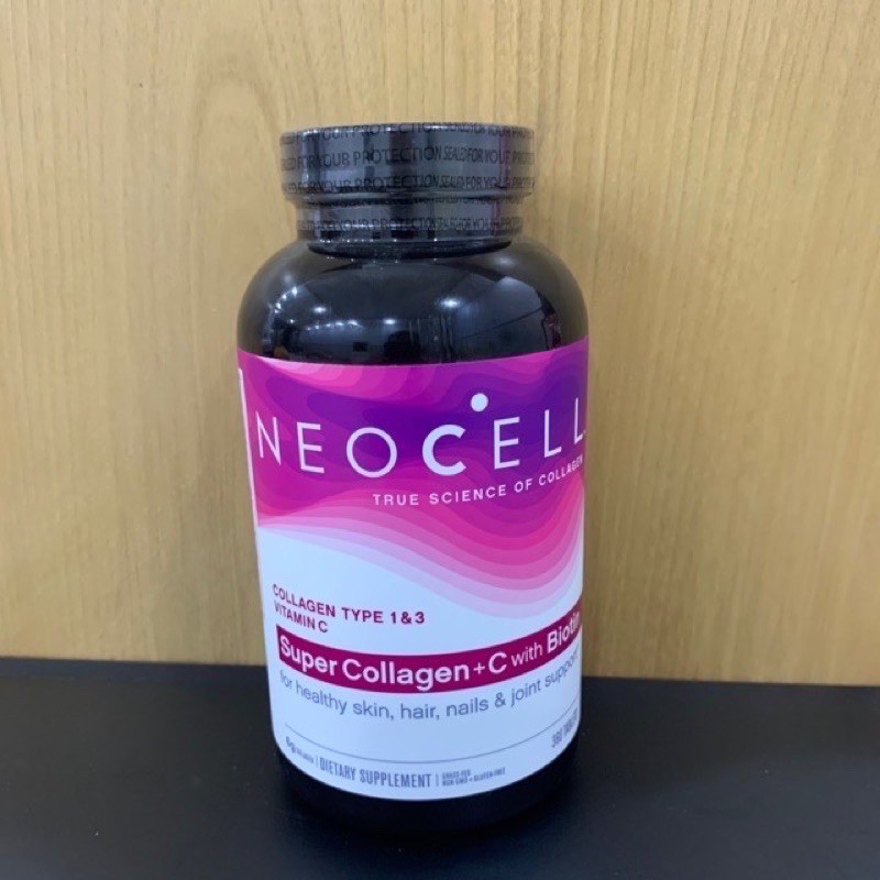 Viên Uống Super Collagen Neocell +C 6000 Mg type 1 - 3 Neocell 360 viên