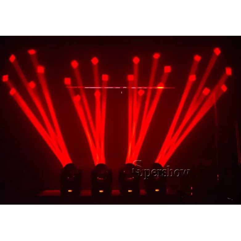 ĐÈN MOVING 6 MẮT + LASER - THÍCH HỢP DÙNG SÂN KHẤU CHUYÊN NGHIỆP , DISCO DJ