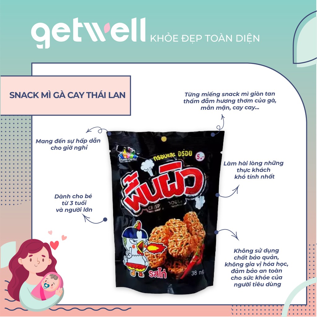 SNACK MÌ GÀ CAY THÁI LAN