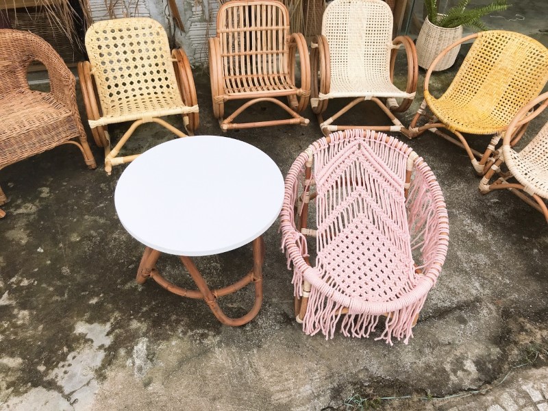 Ghế Đan Macrame Dành Cho Bé Yêu Kích Thước Rộng 45 cm Cao 40 cm Dành Cho Bé Thư Giãn Quà Tặng Sinh Nhật Dành Cho Bé Yêu | BigBuy360 - bigbuy360.vn