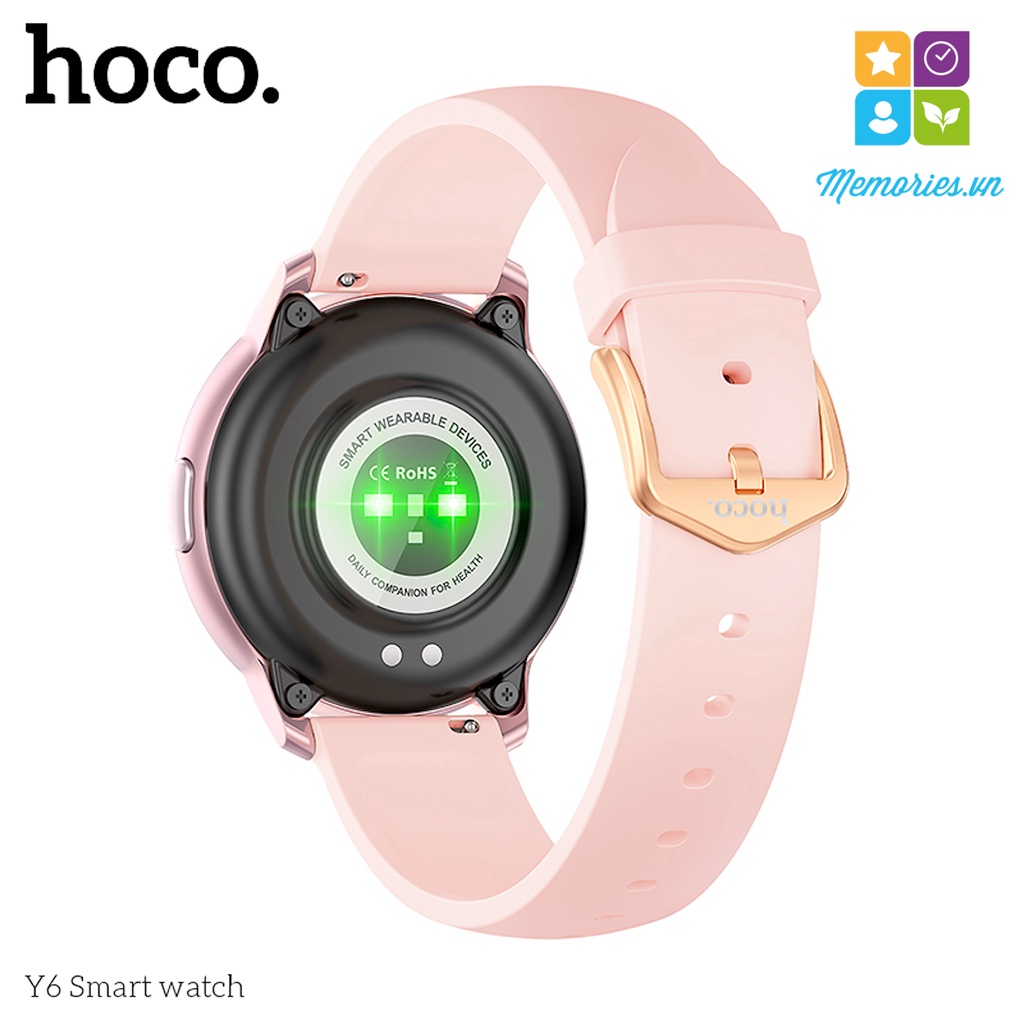 Đồng Hồ thông minh Smartwatch Hoco Y6 Hồng Vàng Y7 Y8 Y9 (Call version