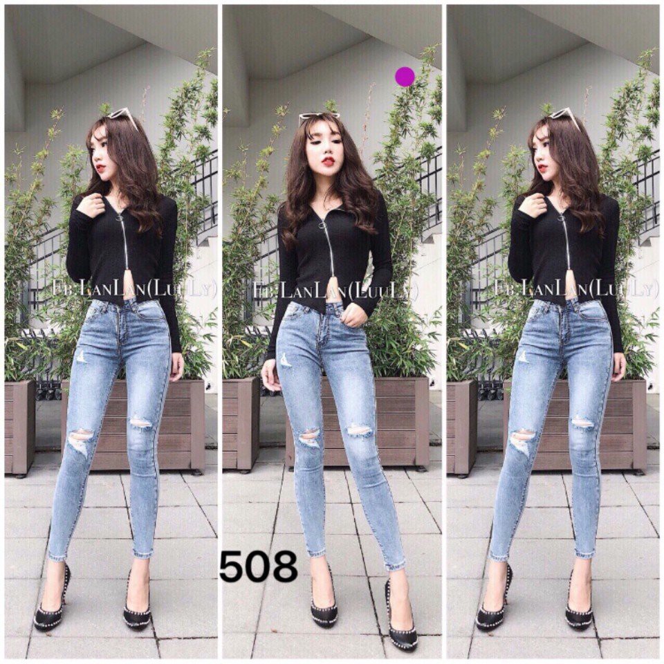 QUẦN JEAN DÀI NỮ P1.508