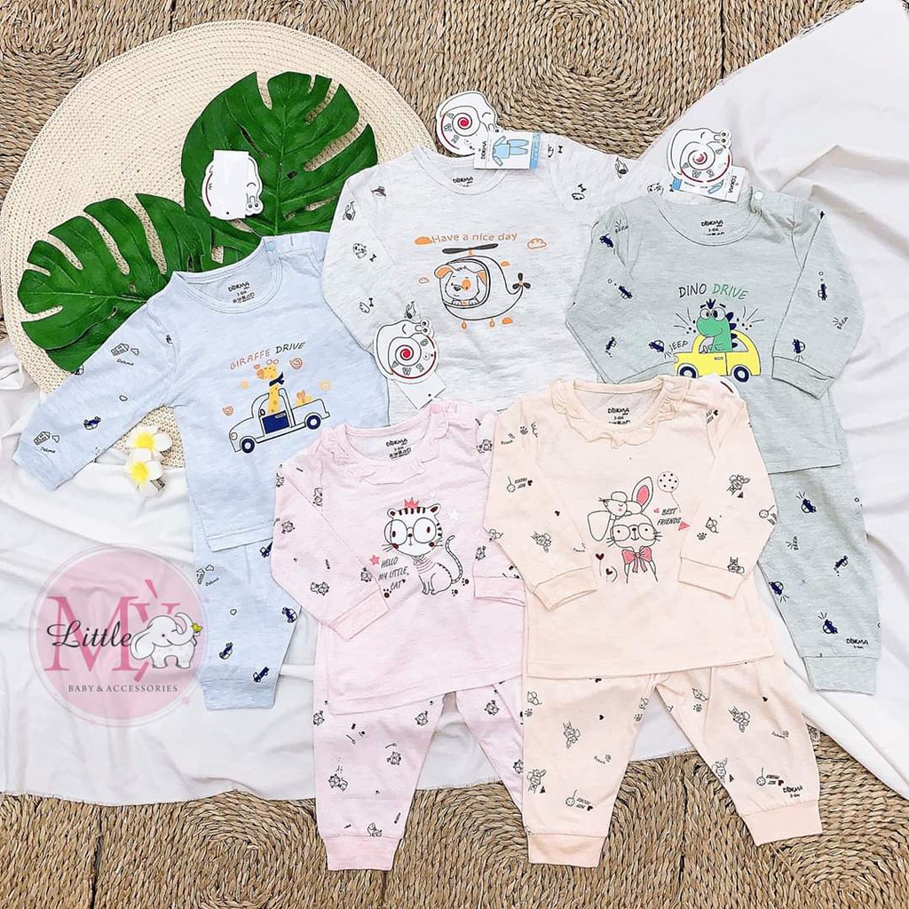 DOKMA_ BỘ DÀI TAY MỎNG CHO BÉ