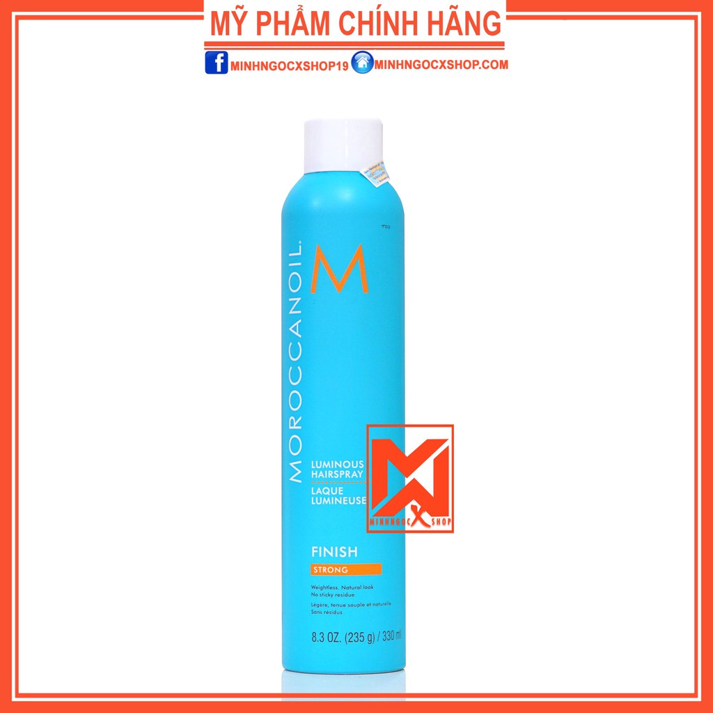 MOROCCANOIL GÔM XỊT GIỮ NẾP LINH HOẠT MOROCCANOIL FINISH STRONG 330ML CHÍNH HÃNG