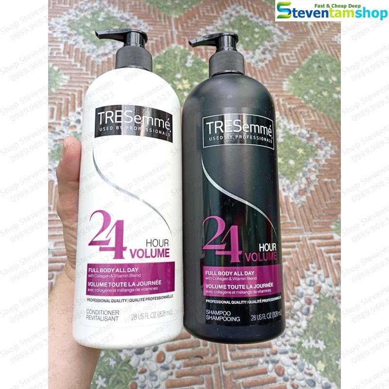 SALE OFF cuối năm ! Bộ dầu gội TREsemme nhập khẩu 828ml