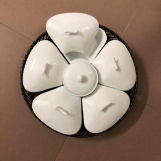 Khay mứt bánh kẹo sứ Bát Tràng