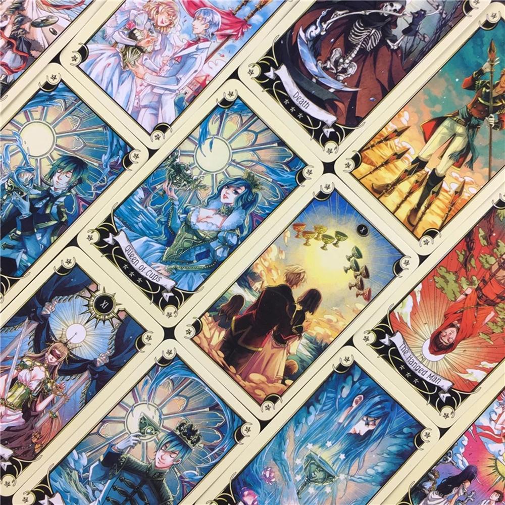 Bộ Bài Tarot Huyền Bí Dùng Giải Trí Tiệc Oracle Manga Bí Ẩn