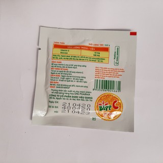Kẹo ngậm Bipp C (Hộp 35 gói) ăn là mê