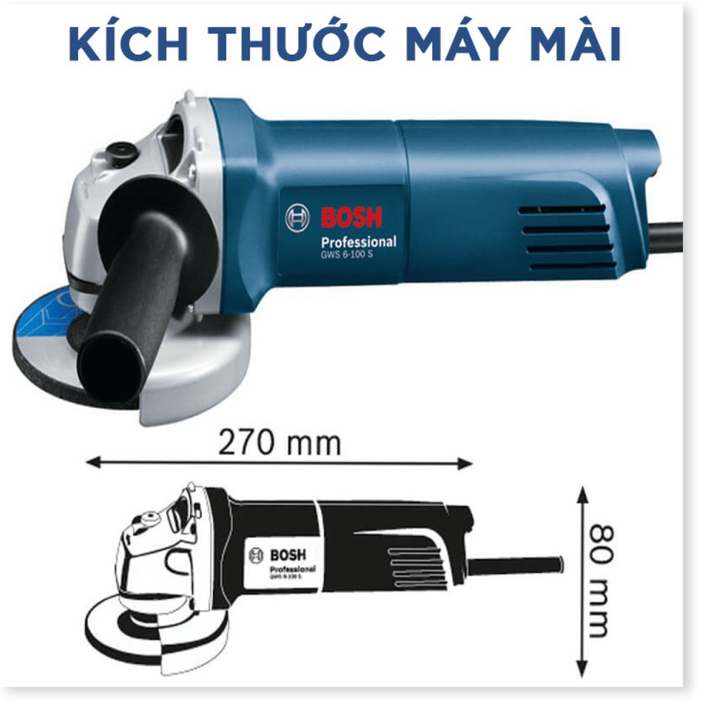 Máy mài góc Bosch GWS 060 Professional (Xanh) - Máy Mài, Máy Cắt Cầm Tay