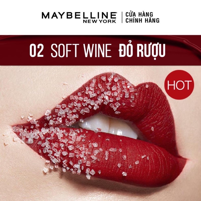 Son kem maybelline mini 2.7ml số 80,02,17