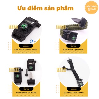 Vòng tay sinh tồn đa chức năng