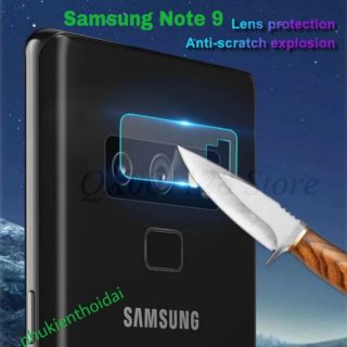 Cường lực Camera dẻo Samsung Note 9 ( Đủ phụ kiện )