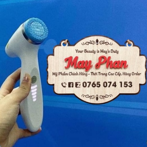 Máy rửa mặt Nuskin Lumispa ageloc tặng 1 sữa rửa mặt Lumispa