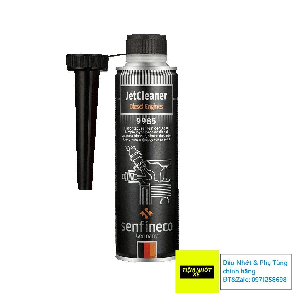 Vệ Sinh Kim Phun Máy Dầu - Diesel JetCleaner Senfineco 9985