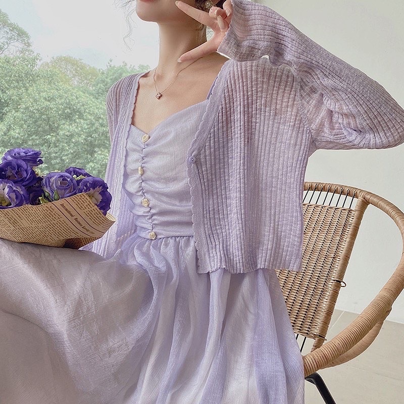 Khoác Cardigan Mỏng Nhẹ Dễ Phối Đồ | BigBuy360 - bigbuy360.vn