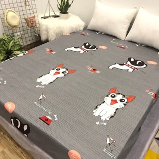 Ga chống thấm cotton 1m6, 1m8 ( giao ngẫu nhiên)