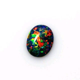 Kalmaya Đá opal Đen Châu Phi Đầy Đủ Lọ