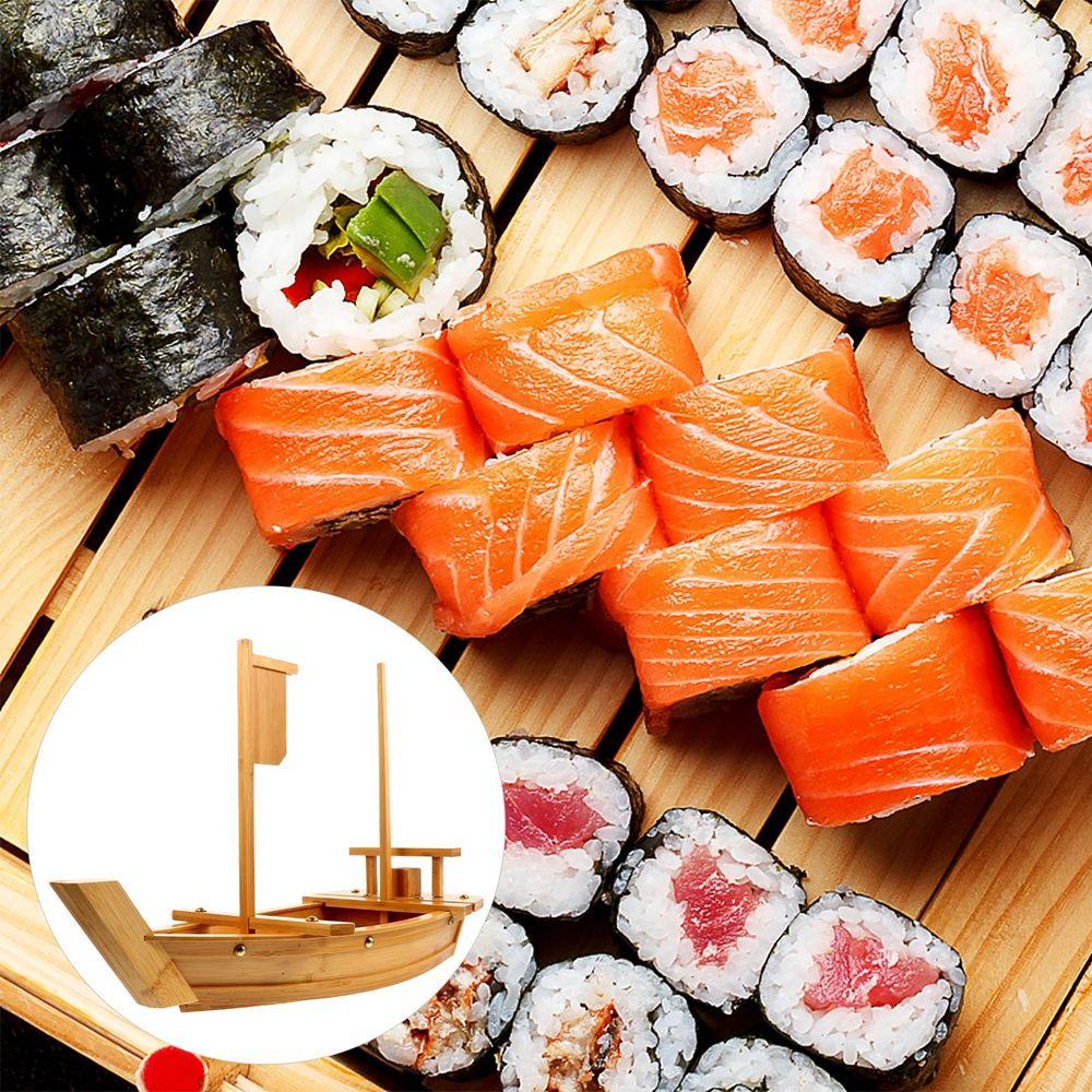 LLOYD Mành Tre Đựng Sushi Hình Thuyền Phong Cách Nhật Bản