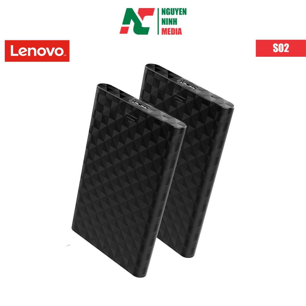 Hộp Đựng Ổ Cứng HDD Box LENOVO S-02, 2.5&quot;, USB 3.0