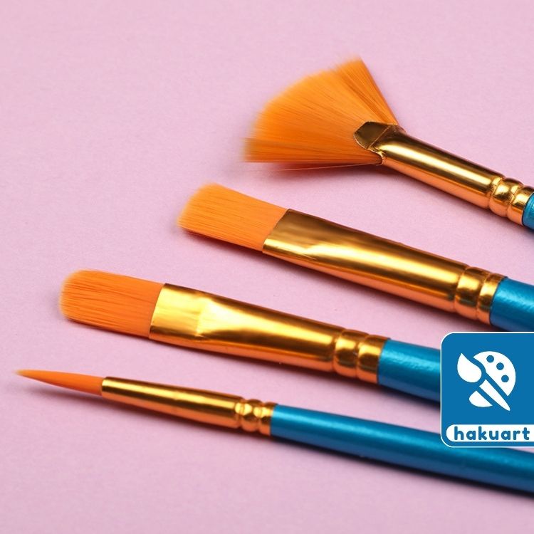 Bộ 10 Cọ Vẽ Màu Nước Artist Brush - Họa Cụ Hakuart