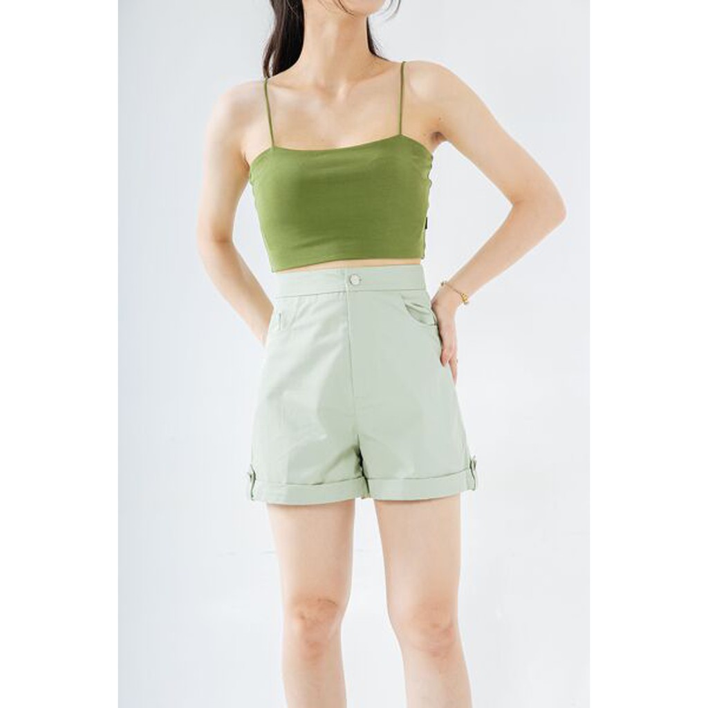 [Mã WABRWA8 giảm 15% đơn 99k] CCHAT Áo thun 2 dây ôm croptop | BigBuy360 - bigbuy360.vn