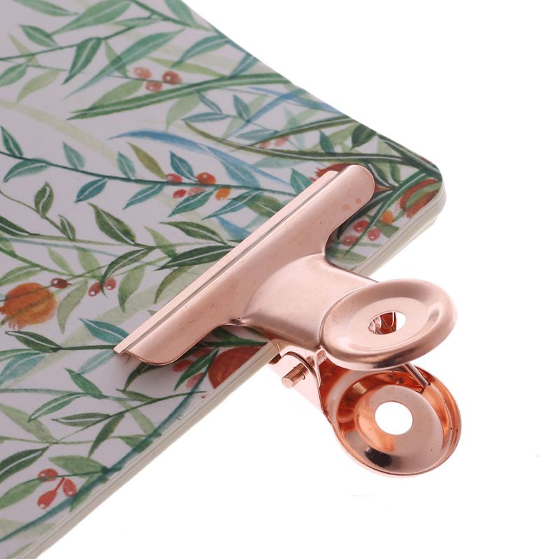 Set 5 Kẹp Giấy Bằng Thép Không Gỉ Hình Chó Bull