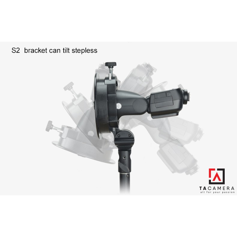 Smart Adapter Godox S2 Speedlite Bracket - Ngàm Dành Cho Flash V1