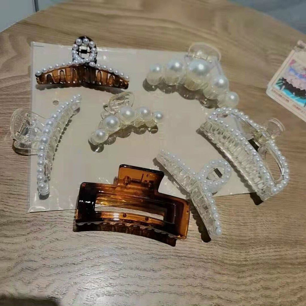 Set 7 Kẹp Tóc Phong Cách Hàn Quốc Cho Nữ