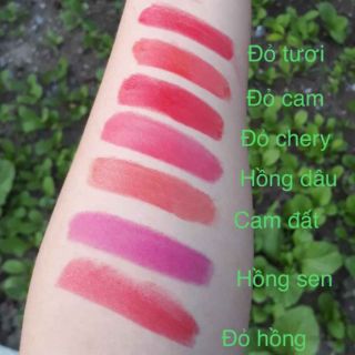 Combo son dưỡng và son màu