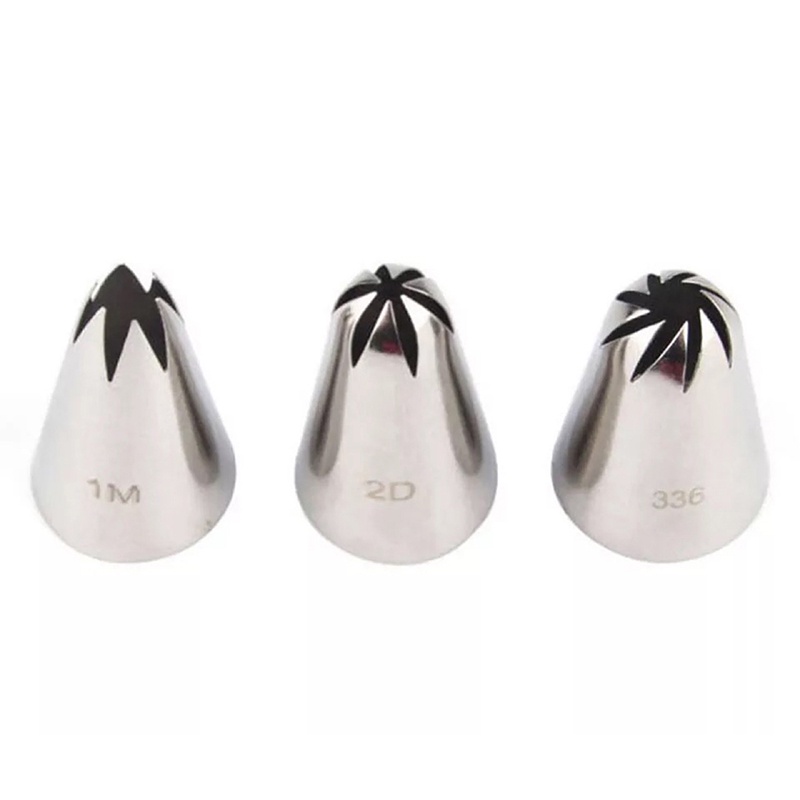 Bộ 3 Dụng Cụ Trang Trí Bánh Kem Bằng Thép Không Gỉ Akindofstar1