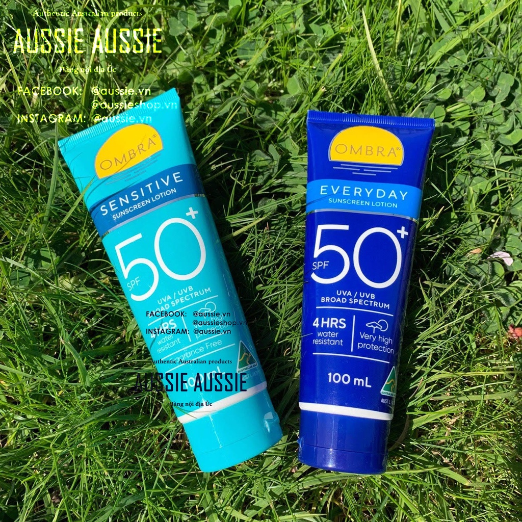 Kem chống nắng Úc OMBRA Sunscreen Lotion SPF 50+ 100ml aussie.vn
