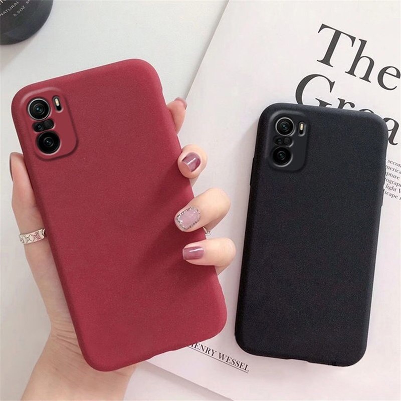 Ốp điện thoại silicon mềm nhám cho Xiaomi Redmi Note 11 Pro 10 Note 10 Pro 10S 11T Pro