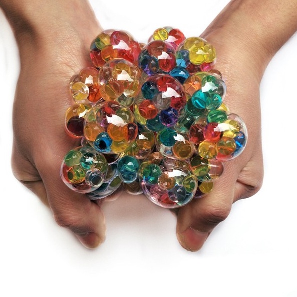Đồ Chơi Bóng Lưới Bóp Nắn Mesh Quishy Ball Giải Tỏa Căng Thẳng Stress Đường Kính 6cm Chất Liệu Nhựa Dẻo