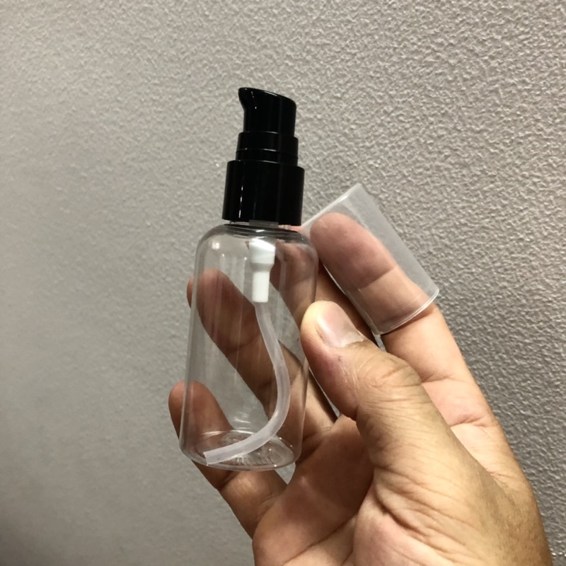 Bộ 5 Chai 50ml chiết Mỹ phẩm Du lịch - Set 5 chai xịt sương/ xịt giọt/ vòi nhấn/ nắp bật/ nắp vặn