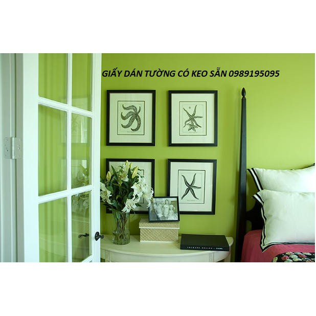 Cuộn 10m giấy dán tường VÂN SẦN có keo sẵn chống thấm nước