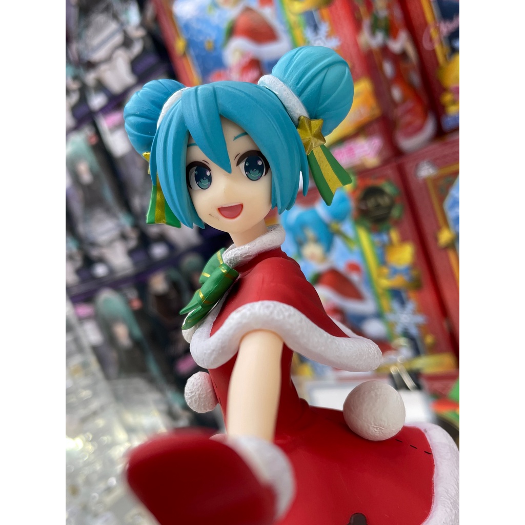 Mô hình chính hãng HATSUNE MIKU - phiên bản Christmas 2021 - hãng SEGA SPM