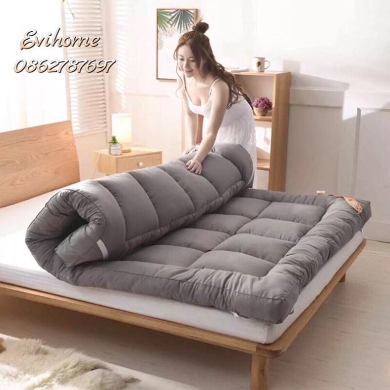 Topper Nệm - Tấm Bảo Vệ Nệm Cao Cấp Chống Đau Cột Sống, Giảm Đau Mỏi Vai Gáy