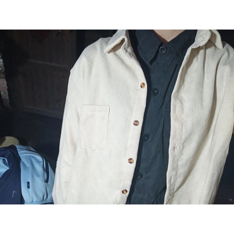 Áo sơ mi nhung nam nữ uinisex phong cách Hàn Quốc cổ điển | BigBuy360 - bigbuy360.vn