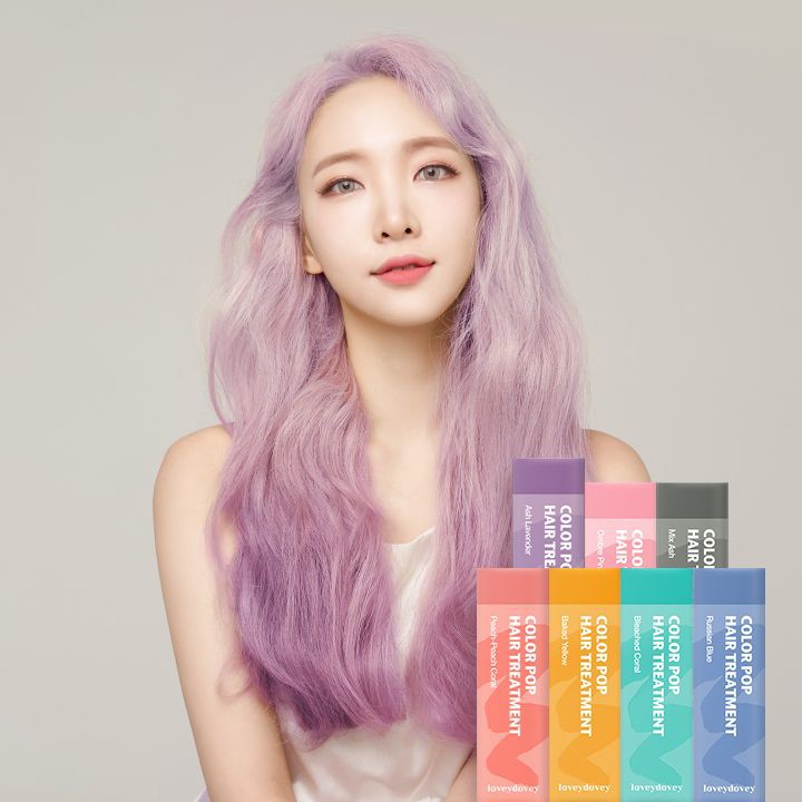 Thuốc nhuộm tóc tạm thời Lovey Dovey Color Pop Hair Treatment