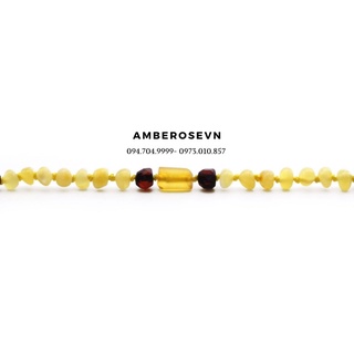 Vòng tay Amber Úc cho bé 14 cm VTABDB2