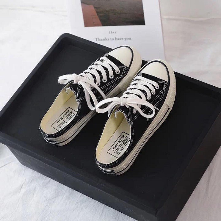 [Mã FAMAYWA2 giảm 10k đơn từ 50k] Giày nữ đẹp 2019, giày sục nữ màu đen, vàng, trắng mã BT97 | BigBuy360 - bigbuy360.vn