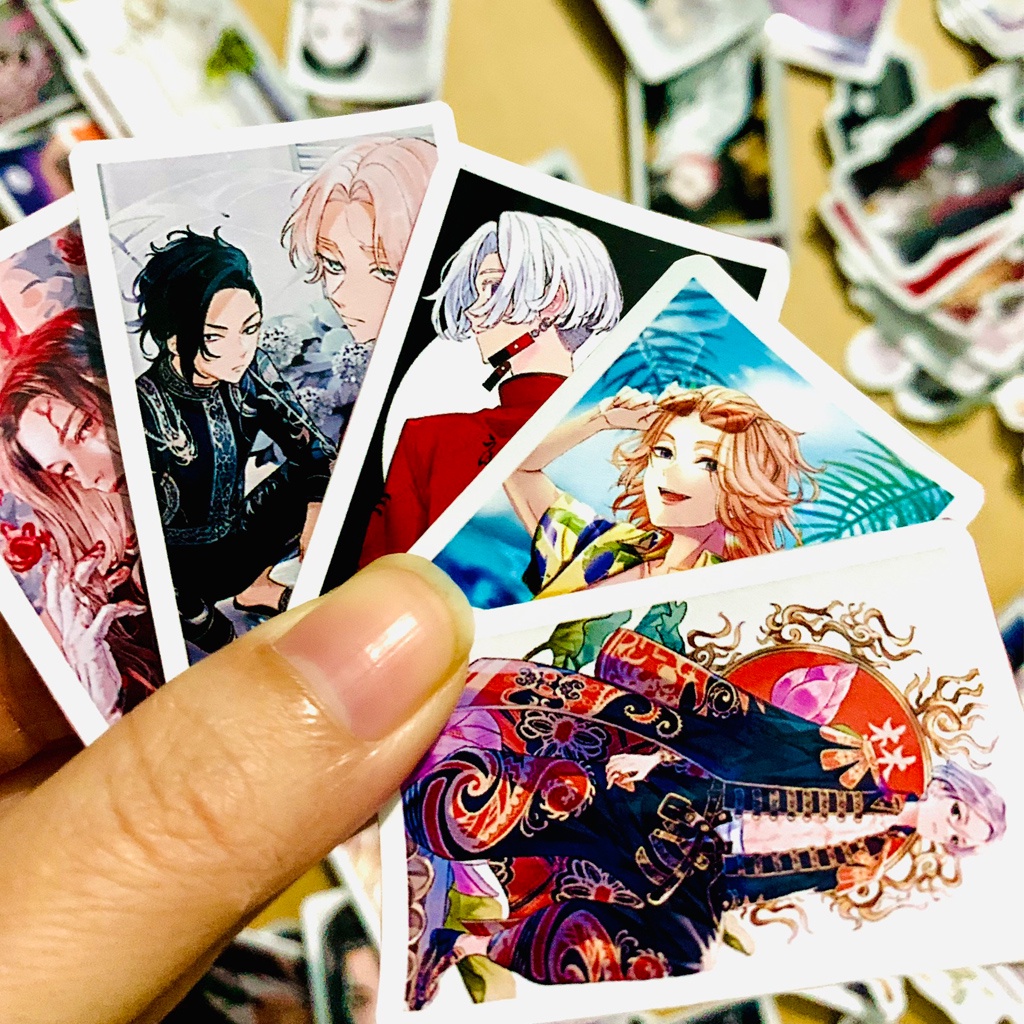 In sticker theo yêu cầu chống nước 1 tờ a4  trang trí SAMI