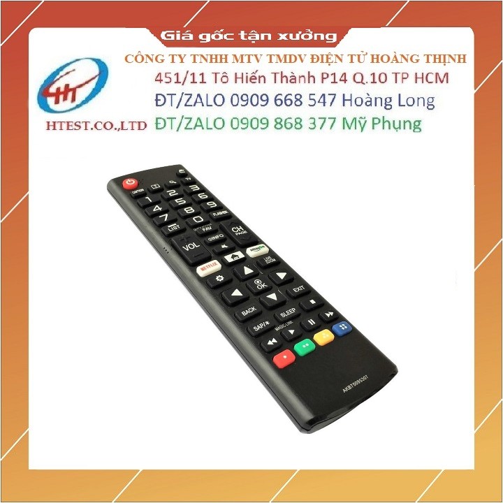 Remote Điều Khiển TV LG Smart AKB75095307 - Hàng nhập khẩu