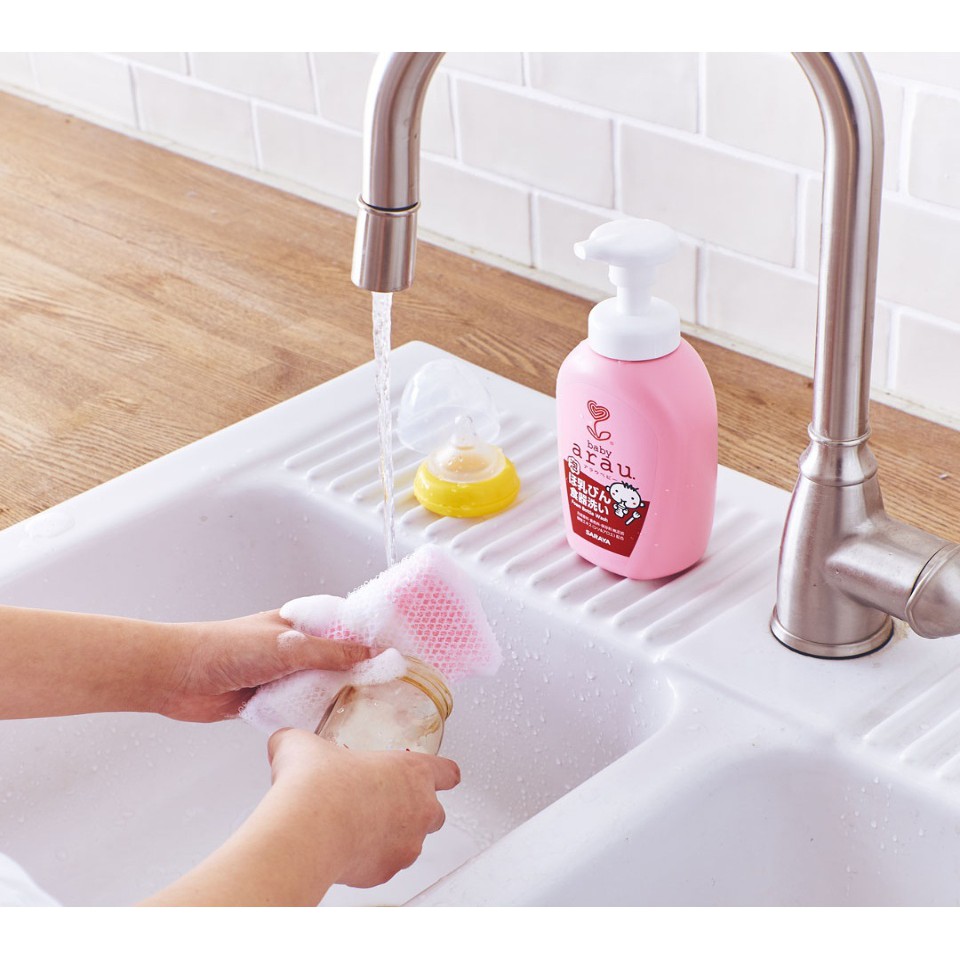 Nước rửa bình Arau Baby 500ml - Hachi Hachi Japan Shop