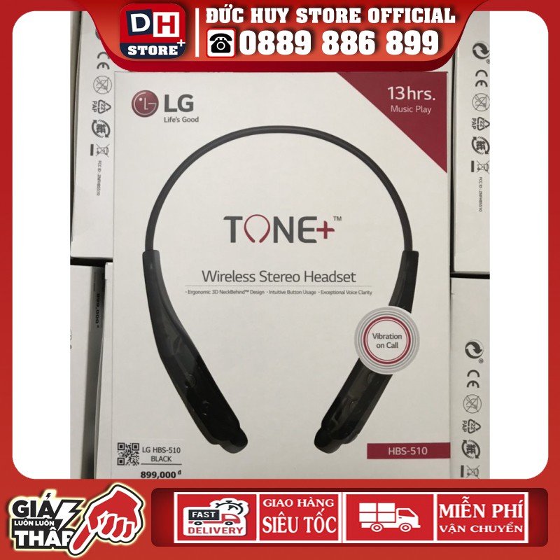 Tai nghe Bluetooth LG HBS 510 - Chính Hãng