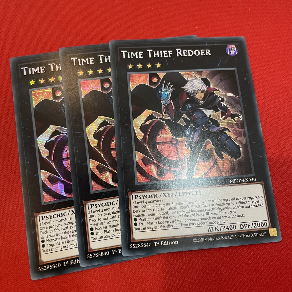 [EN-JP][Thẻ Bài Yugioh Chính Hãng] &quot;Time Thief Redoer&quot;